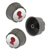 69893 Grill Control Knobs (3pcs) BBQ Gas Control Knobs Replacements for Weber...