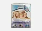 Vinyl Mattress Protector-Waterproof & Dust Mite Proof Durable Cover- King Size