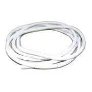 Taylor Cable 38920; Convoluted Tubing White 1/4 in. 10 ft., Polyethylene