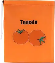 Bsbkoj Lettuce Keeper Refrigerator, Fresh Tomato Keepers Refrigerator, 35x29x2 inches Adorable Produce Fresh Pouch with Drawstring for Home, Kitchen, Cafe, Camping