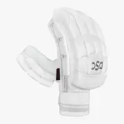 DSC Xlite LIMITED EDITION Cricket Batting Gloves - Color: White - Size: Youth Right Hand - Material: Premium PU - Fantastic Grip and Superior Feel -Pittard Leather Palm - Light Weight Series