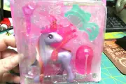 Dress Up Pony with accessories - Purple pony with colorful mane, NEW IN Package