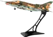 Replica Pre-Build Aircraf Metal 1:72 Scale for SU-17 SU17 Replica FighterAir Planes Classicmilitary Model Aircraft Enthusiasts Collection Display Collection Gift Display