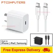 20W USB Type-C Wall Adapter Fast Charger PD Power For iPhone Samsung Google Oppo