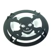Audio Protective Grille 1pc Skull Metal protection Crossbones Speakers Steel