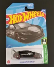 2022 Hot Wheels NISSAN LEAF NISMO RC_02 KROGER Fry's BLACK #100/250 Green Speed