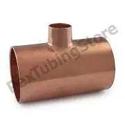 1-1/2" x 1-1/2" x 1/2" Copper Tee