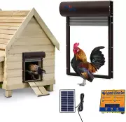 YEKUYEKU Automatic Chicken Coop Door, Chicken Coop Door Opener with Timer, Ch...