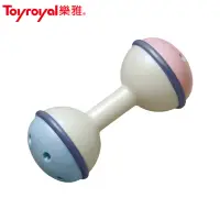 在飛比找momo購物網優惠-【Toyroyal 樂雅】北歐風可消毒啞鈴搖鈴(手搖鈴 可消