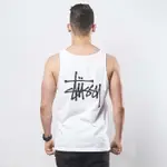 ☆AIRROOM☆【現貨】STUSSY BASIC LOGO TANK 1934061 LOGO 背心 黑白