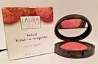 Laura Geller blush brighten baked lip berry peach delight or spackle mist primer