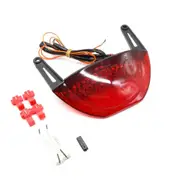 1Set Motorcycle Rear Tail Light Brake Turn Signal Integrated LED Taillight for HONDA CBR600RR 08-12 Red shell
