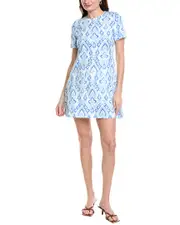 Sail to Sable Tiered mini Dress