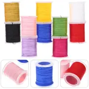 10pcs Nylon Cord 10 Colors Nylon Beading Thread DIY Jewellery Making