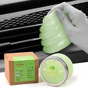 [ToysButty] Car Cleaning Gel Kit for Car Interior, High End Apple Scented Cleaning Putty in Classy Jar, Detailing Cleaning Gel Universal Dust Cleaner, for Keyboard Apple Laptop, Car Cleaning Supplies
