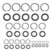 Retainer Rings Air Tools Socket Retainer Ring Kit With O-Ring Wrench Socket Clip