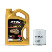 Ryco Oil Filter Nulon 5L APX5W30D1 Eng. Oil Service Kit for Suzuki Vitara SV420