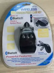 VR3 WIRELESS HANDS FREE CAR KIT BLUETOOTH PHONES A SPEAKER PHONE - NEW