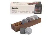 Bartender: Whisky Disc Set with Wooden Base