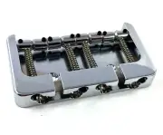 Hipshot Chrome/Brass B Series Bass Bridge String Thru Fender P/Jazz® 5B400C-FM2