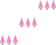Healvian 3sets Diy Nail Art Tools Dual Ended Wax Nail Rhinestones Picker Pencil Dotting Pen Tips for Manicure 3pcs*3