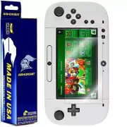 ArmorSuit MilitaryShield Nintendo Wii U GamePad Screen Protector + White Carbon