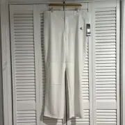 Adidas Icon Pro Baseball Pants, Climalite Size XL White NOS Open Bottom 41 x 32