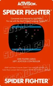 Atari 2600 Replacement Label - Spider Fighter