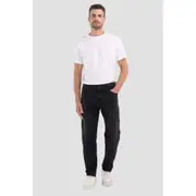 Replay Mens Tapered Jeans Sandot 11oz Pants Black