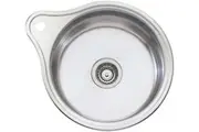 Oliveri Solitaire Round Bowl Inset Sink With Tap Landing LR515