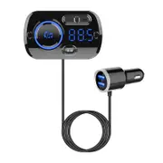 Car Bluetooth FM Transmitter Music Player With Bluetooth FM Frequency Support-BC49BQ