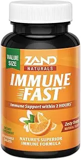 Immune Fast Chews | Boosts Immune Response & Cell Activity w/EpiCor* & Vitamin C (Orange, 36 Count)
