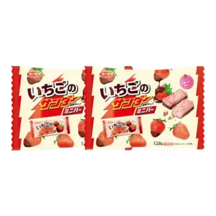 YURAKUSEIKA 有樂制果 雷神香甜酥脆 草莓巧克力餅乾 128g【2包組】