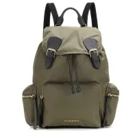 在飛比找Yahoo!奇摩拍賣優惠-Burberry The Rucksack 大型 軍旅 後背