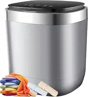 7L Portable Washing Machine, Fully Automatic 3-in-1 Washer Dryer Combo with Deep Clean, Compact Laundry for Underwear, Baby Clothes, Socks, Ideal for Apartments, Dorms, Travel