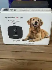 Waggle Pet Real Time Monitor 4G LTE GPS Alerts Text/Email Never Used