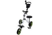 MacGregor Golf X-TREME 3 Wheel Push/Pull Golf Buggy/Trolley/Cart/Trundler W Seat