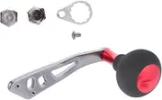 KOMBIUDA Fishing Reel Rocker Arm Aluminum Alloy Handle Eva Grip Metal Cranker for Fishing Wheel Lightweight Portable