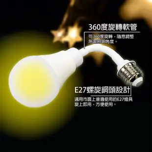 【明沛】12W LED光控驅蚊防護燈泡-彎管E27型(光控亮燈-光色驅蚊-無毒驅蚊-MP8747)