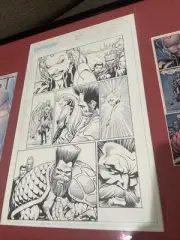 ORIGINAL Comic Art By Bart Sears Crossgen 2001 The First #10 Page 18