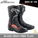 任我行騎士部品 ALPINESTARS SMX-6 V2 BOOTS 長筒車靴 2019新色 灰紅 SMX6 A星