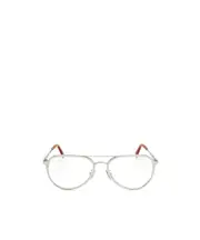 Geometric Flat Mirror 55 White