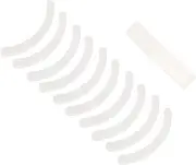PLAFOPE Professional Eyelash Extension Display Clip Set 10Pcs Lash Grafting Holder Clip Glue for Beginners