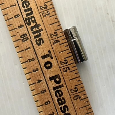 Snap-on Tools USA NEW 1/4" Drive 9mm Metric Semi Deep 6PT Chrome Socket TMMS9