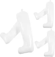 Zerodeko 3 Pairs Inflatable Boot Brace Sneakers Supports Shoe Tree for Riding Boots Shoe Shaper Heel Pads for Shoes Women Boot Shapers Heel Grips for Shoes Hat Shoe Trees for Holder