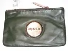 Mimco Medium Mim Pouch Olive & Rose Gold, BNWT RRP $79 BRAND NEW Leather Wallet