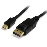 StarTech 3 ft Mini DisplayPort to DisplayPort 1.2 Adapter Cable M/M - DisplayPort 4k
