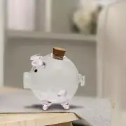 Glass Pig Figurine Mini Glass Animal Figurine Piggy Bank for Boys Girls Kids