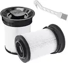 2 Pack Fine Dust Filter Compatible with Miele TriFlex HX1, Pro, Cat & Dog Stick