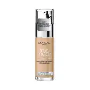 L'Oreal Paris True Match Liquid Foundation, Skincare Infused with Hyaluronic Aci